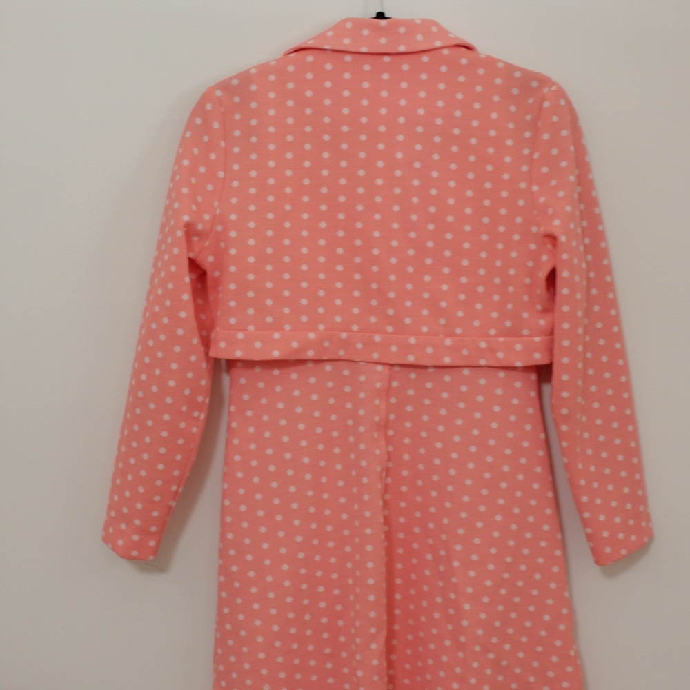 VINTAGE 1970s 2 Piece Dress and Shrug Set - Picture 3 of 8